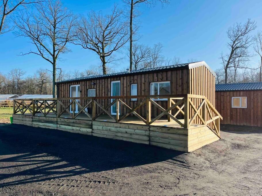 Chalet Dans La Foret Proche Disney La Houssaye-en-Brie Esterno foto